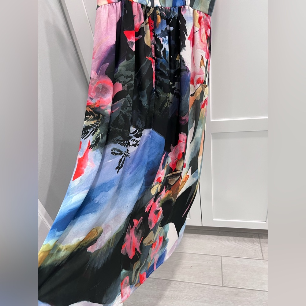Anthropologie Corey Lynn Carter Floral Day Break Maxi Dress Size 2 - Picture 5 of 8